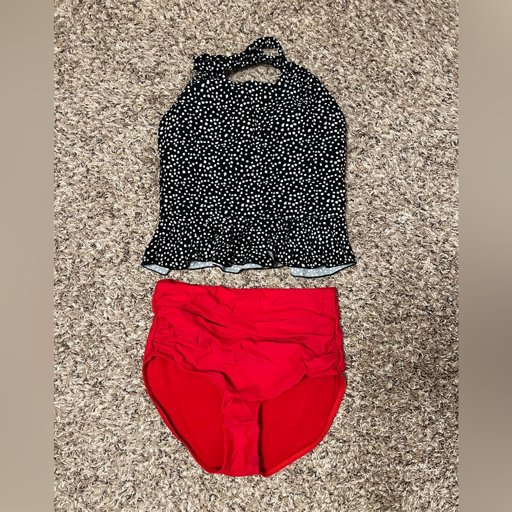 Women’s Small Janela Bay Tankini Swimsuit